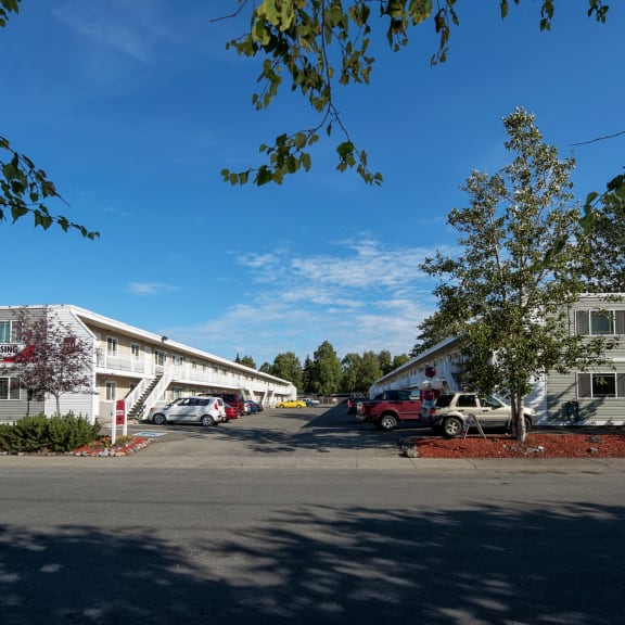 Village at Calais Apartments in Midtown Anchorage 601 W 32nd Avenue